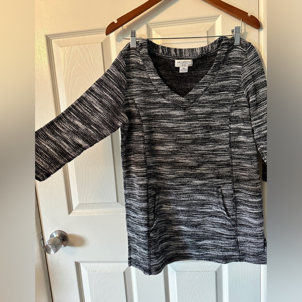 Liz Claiborne 3/4 Sleeve Tunic - Medium